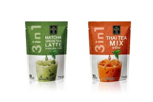 RANONG TEA, Thai Tea & Matcha Green Tea Latte