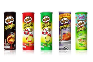 PRINGLES Potato Chips, Classic and Thai Taste Flavors
